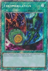 Polymerization (A) (Alternate Art) - RA03-EN051 - Platinum Secret Rare - 1st Edition